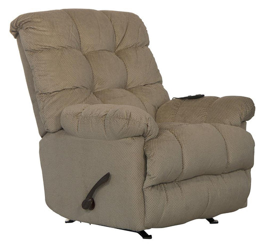 Catnapper - Nettles Chaise Rocker Recliner w/Deluxe Heat & Massage in Doe - 4737-2/1765-36 veiw 1