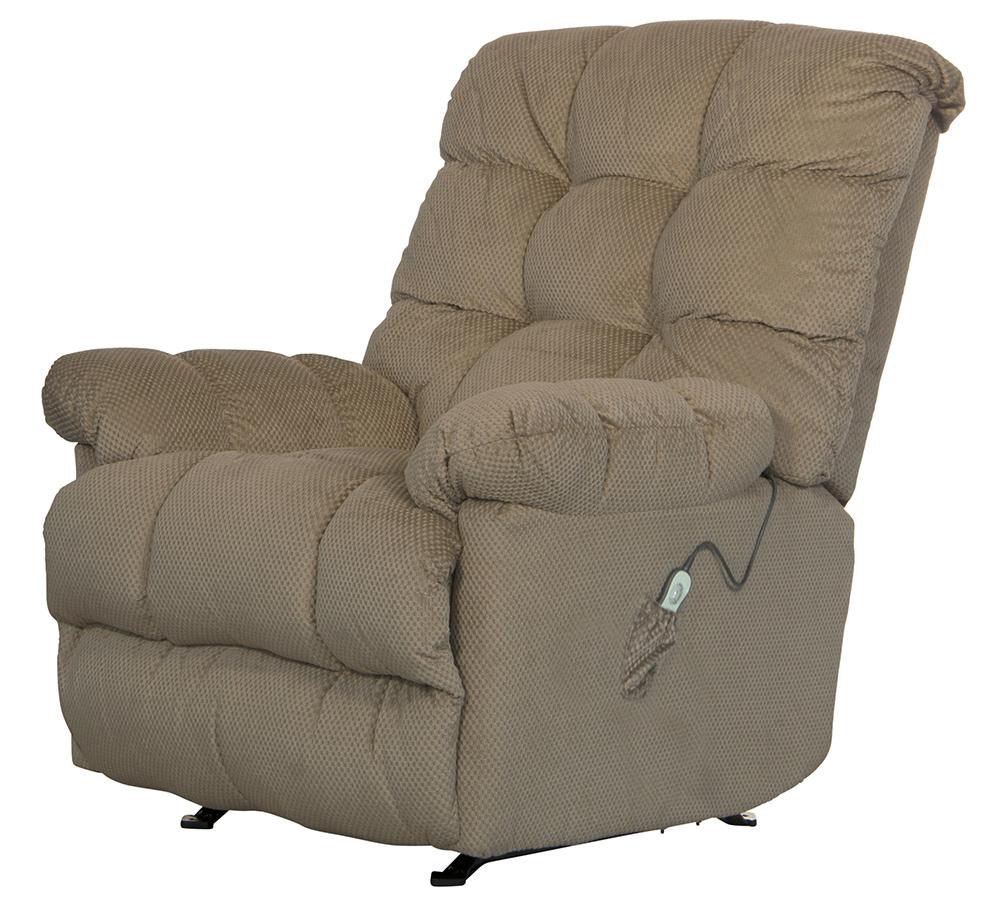 Catnapper - Nettles Chaise Rocker Recliner w/Deluxe Heat & Massage in Doe - 4737-2/1765-36 veiw 3