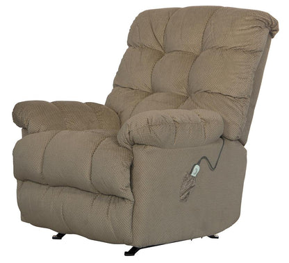 Catnapper - Nettles Chaise Rocker Recliner w/Deluxe Heat & Massage in Doe - 4737-2/1765-36 veiw 3