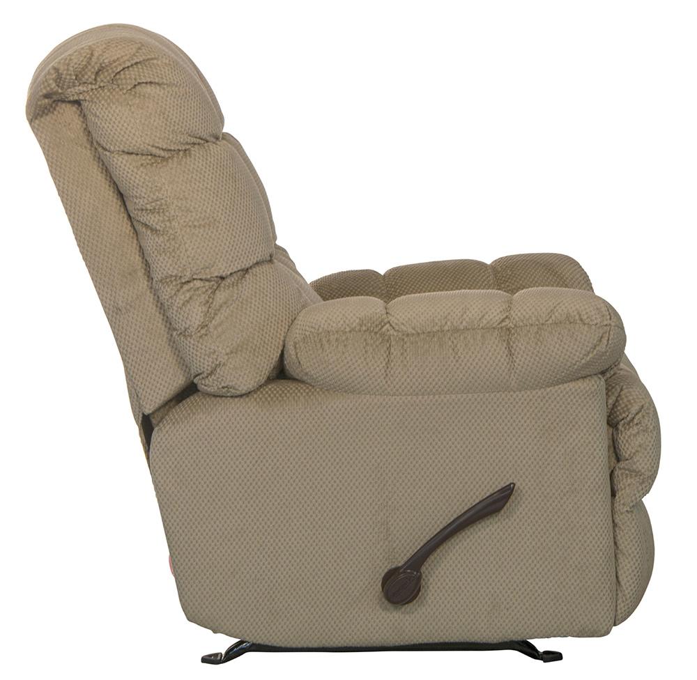 Catnapper - Nettles Chaise Rocker Recliner w/Deluxe Heat & Massage in Doe - 4737-2/1765-36 veiw 6
