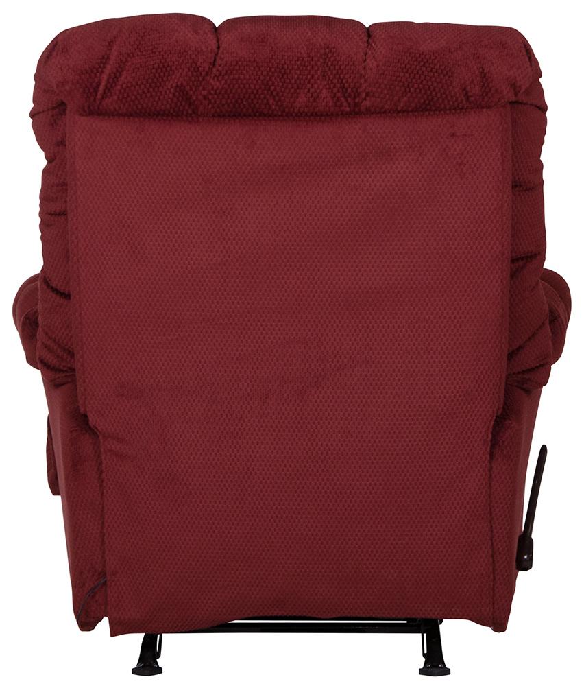 Catnapper - Nettles Chaise Rocker Recliner w/Deluxe Heat & Massage in Merlot - 4737-2/1765-40 veiw 6