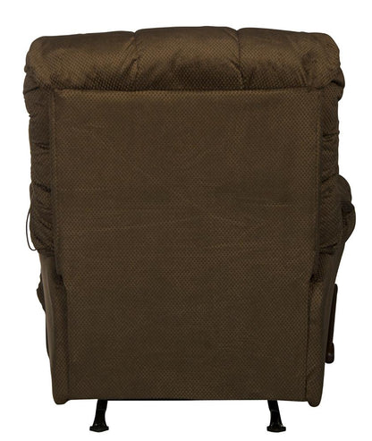 Catnapper - Nettles Chaise Rocker Recliner w/Deluxe Heat & Massage in Umber - 4737-2/1765-09 veiw 4