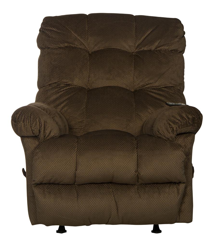 Catnapper - Nettles Chaise Rocker Recliner w/Deluxe Heat & Massage in Umber - 4737-2/1765-09 veiw 5