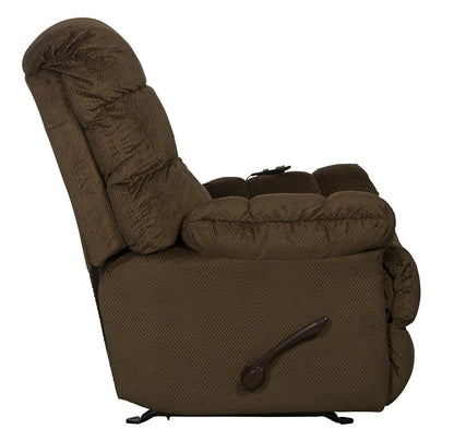 Catnapper - Nettles Chaise Rocker Recliner w/Deluxe Heat & Massage in Umber - 4737-2/1765-09 veiw 6