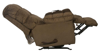 Catnapper - Nettles Chaise Rocker Recliner w/Deluxe Heat & Massage in Umber - 4737-2/1765-09 veiw 8