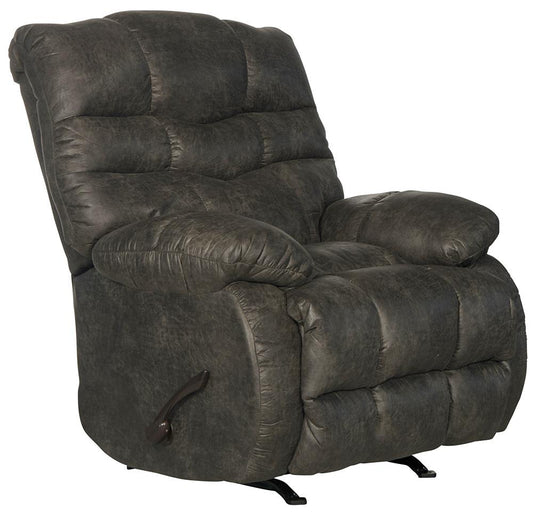 Catnapper - Berman Chaise Rocker Recliner in Steel - 4738-2/1227-28 veiw 1