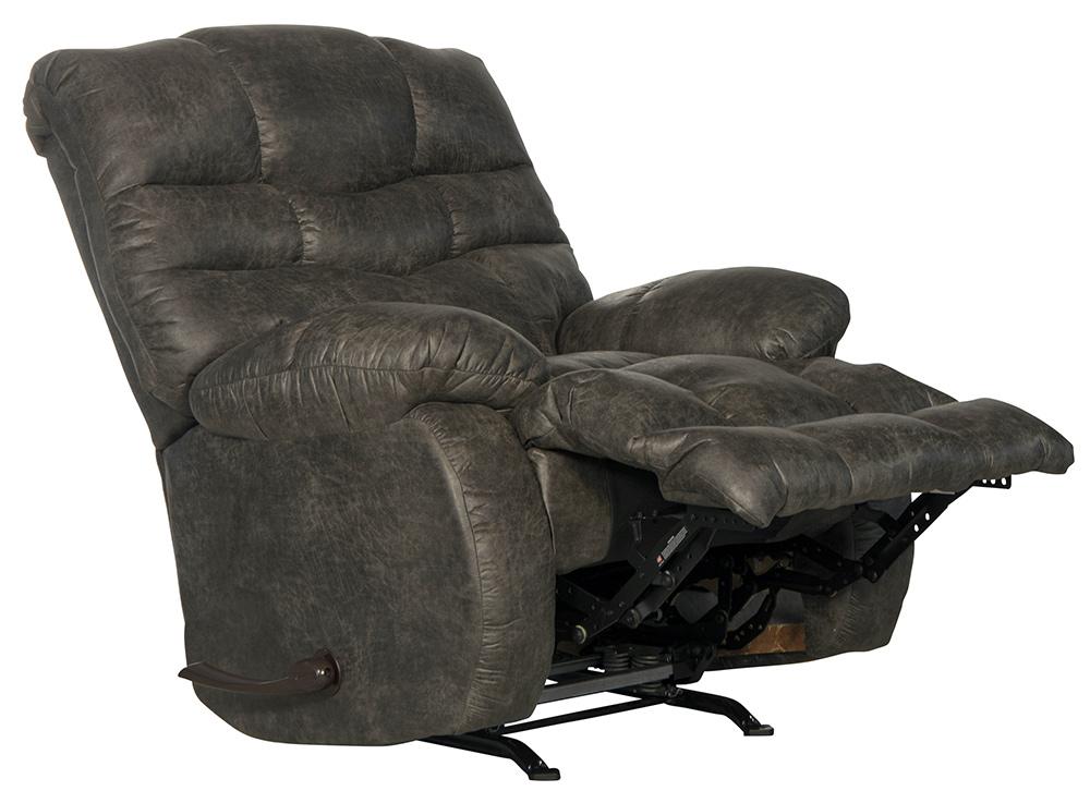 Catnapper - Berman Chaise Rocker Recliner in Steel - 4738-2/1227-28 veiw 2