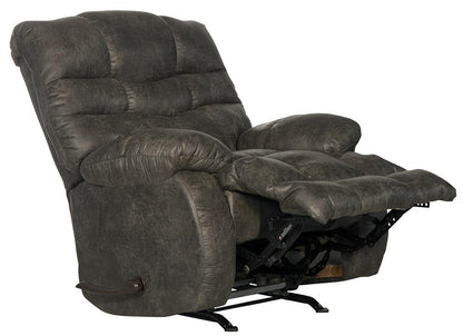 Catnapper - Berman Chaise Rocker Recliner in Steel - 4738-2/1227-28 veiw 2