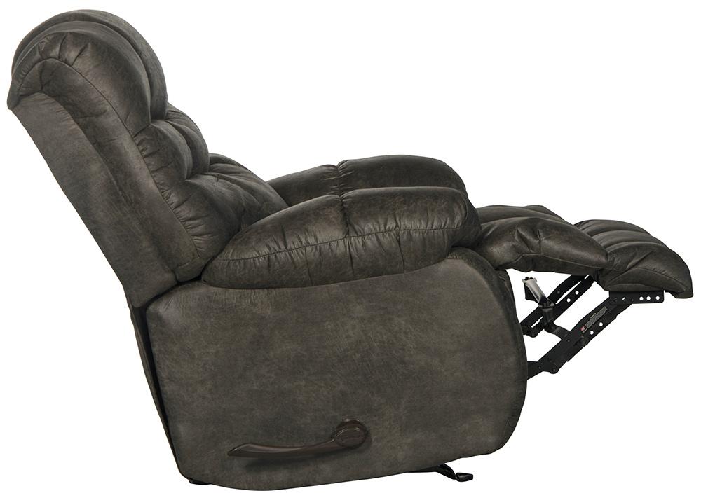 Catnapper - Berman Chaise Rocker Recliner in Steel - 4738-2/1227-28 veiw 6