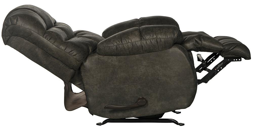 Catnapper - Berman Chaise Rocker Recliner in Steel - 4738-2/1227-28 veiw 7