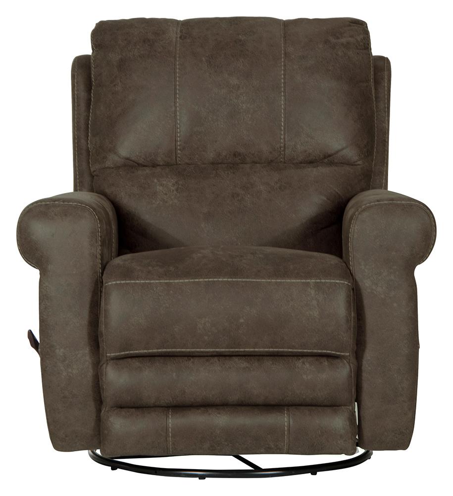 Catnapper - Maddie Swivel Glider Recliner in Ash - 4753-5/1304-56/3304-56 veiw 1