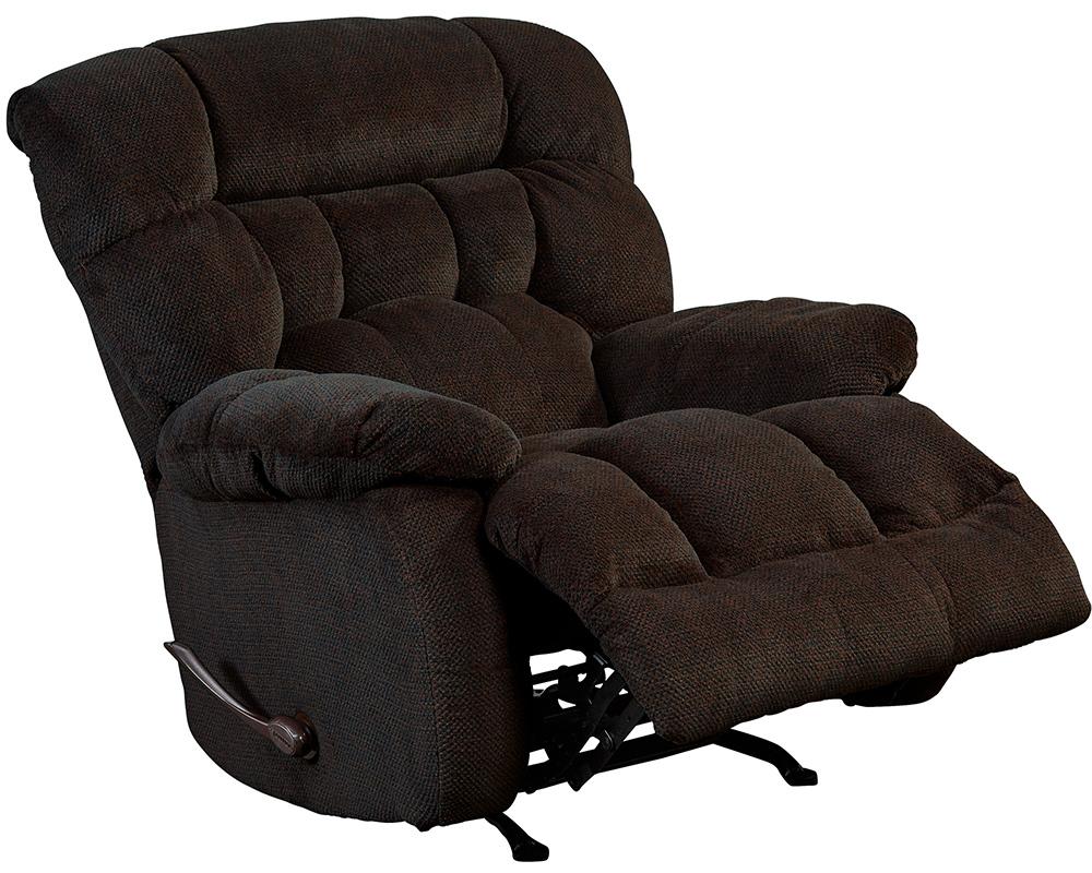 Catnapper - Daly Chaise Rocker Recliner in Chocolate - 47652162209 veiw 1