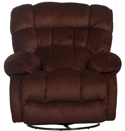 Catnapper - Daly Chaise Swivel Glider Recliner in Cranapple - 47655162214 veiw 2