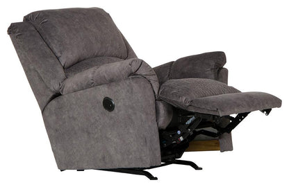 Catnapper - Malloy Power Rocker Recliner in Graphite - 64785-2/1792-28/2792-28 veiw 1