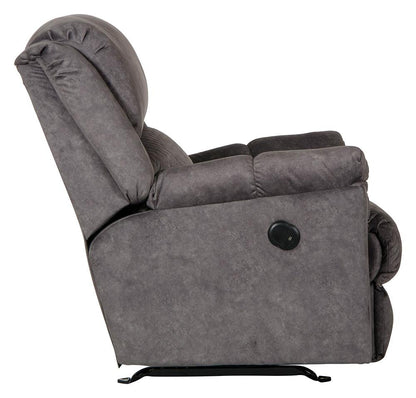 Catnapper - Malloy Power Rocker Recliner in Graphite - 64785-2/1792-28/2792-28 veiw 4