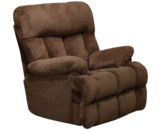 Catnapper - Sterling Power Headrest w/Lumbar Power Lay Flat Recliner w/Dual Heat & Massage in Chocolate - 764788-7/1804-39 veiw 1