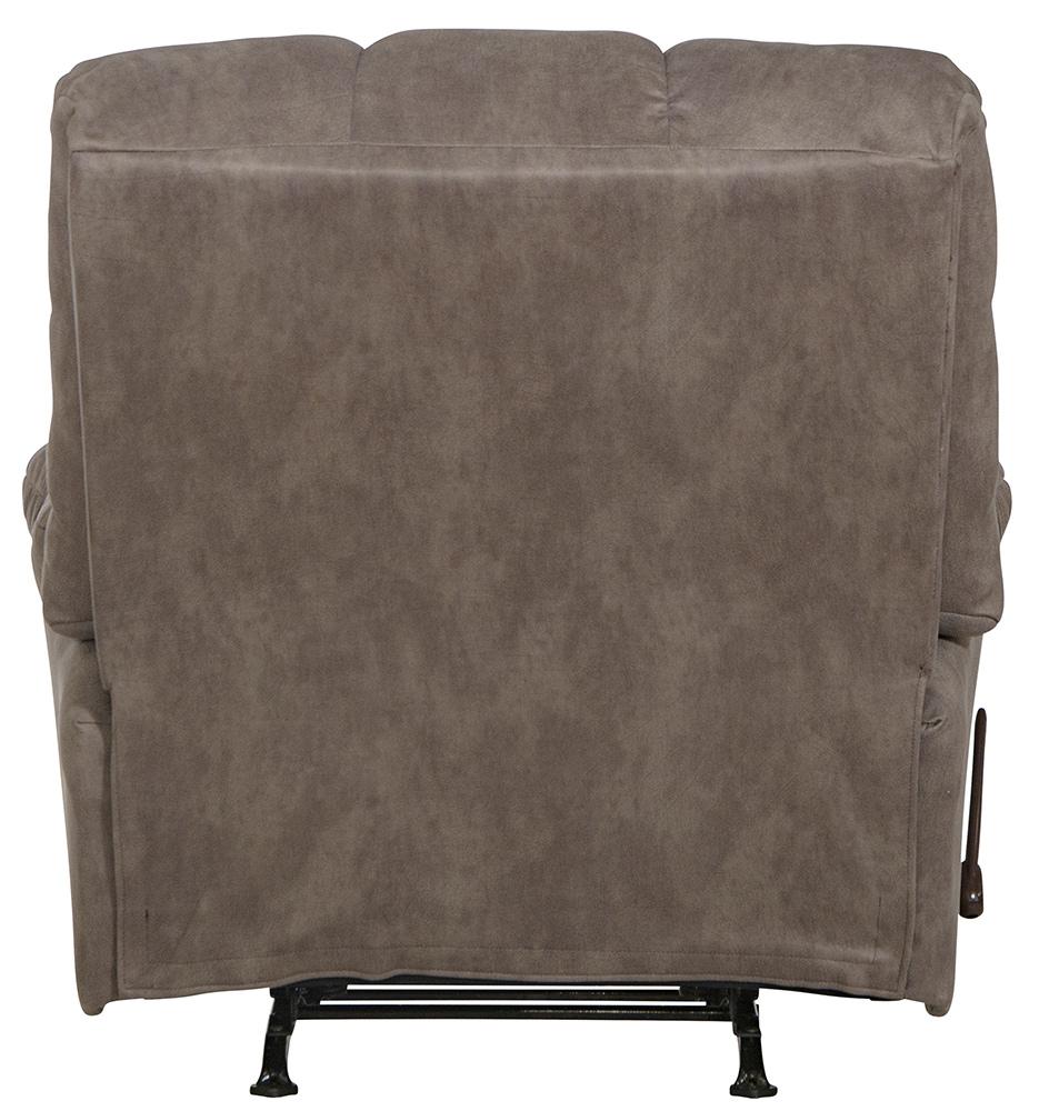 Catnapper - Machado Chaise Rocker Recliner w/Oversized X-tra Comfort Footrest in Charcoal - 4792-2/1428-68 veiw 2