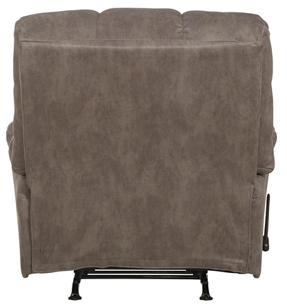 Catnapper - Machado Chaise Rocker Recliner w/Oversized X-tra Comfort Footrest in Charcoal - 4792-2/1428-68 veiw 2