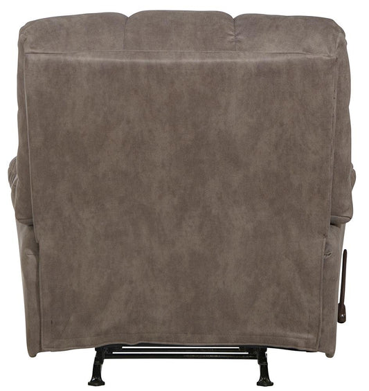 Catnapper - Machado Chaise Rocker Recliner w/Oversized X-tra Comfort Footrest in Charcoal - 4792-2/1428-68 veiw 2