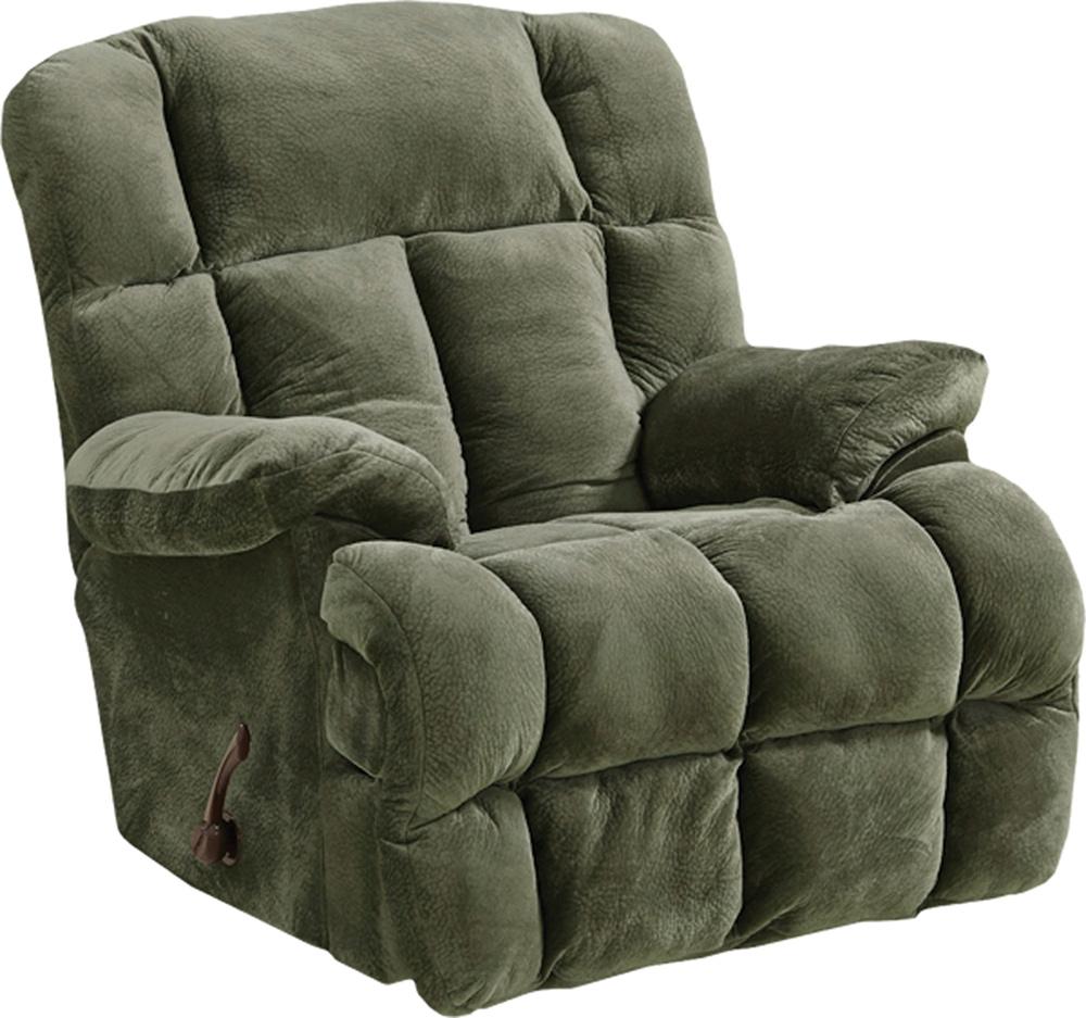Catnapper - Cloud 12 Chaise Rocker Recliner in Sage - 65412233415 veiw 1