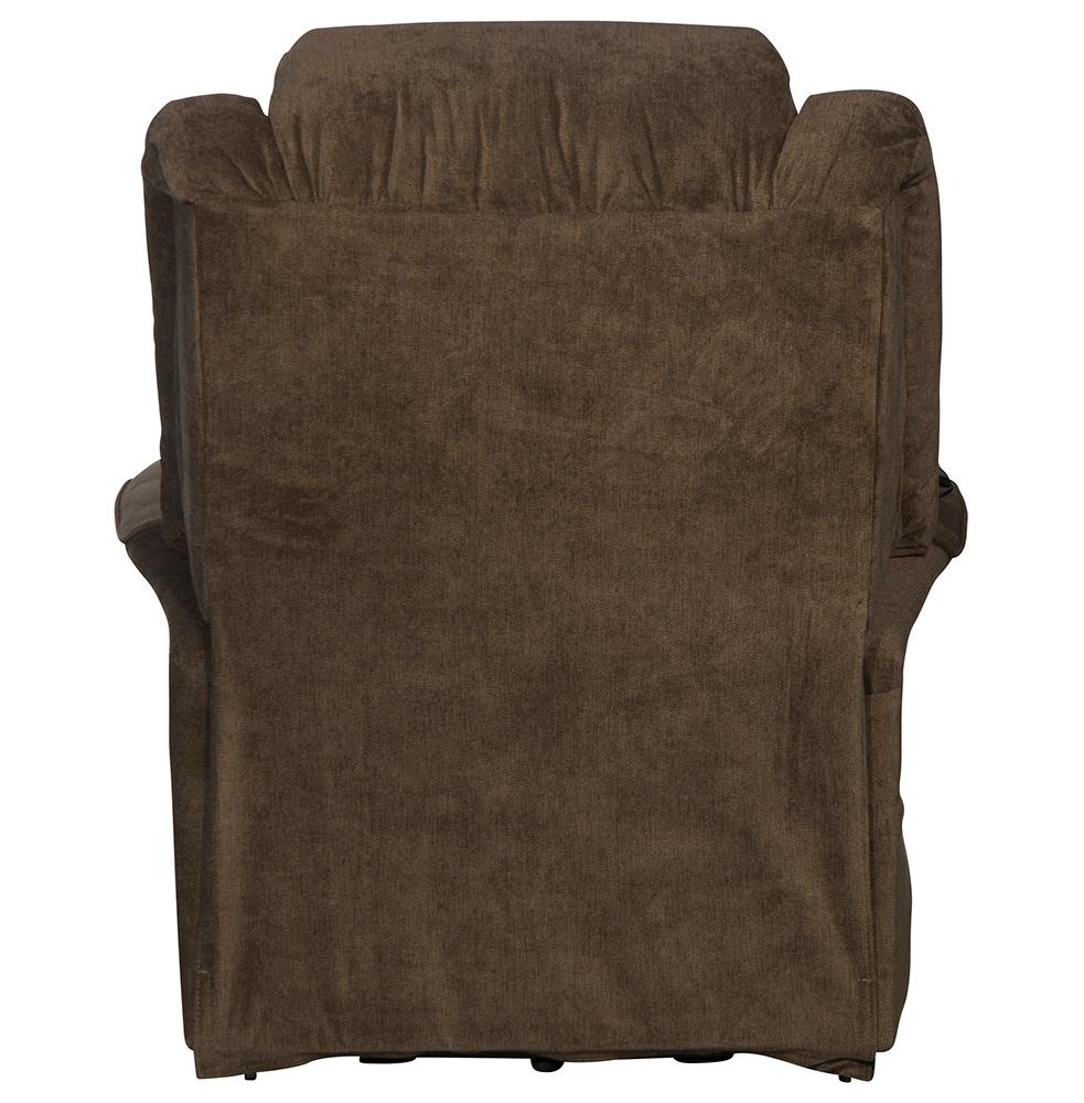 Catnapper - Invincible Power Lift Full Lay-Out Chaise Recliner in Java - 483225839 veiw 2