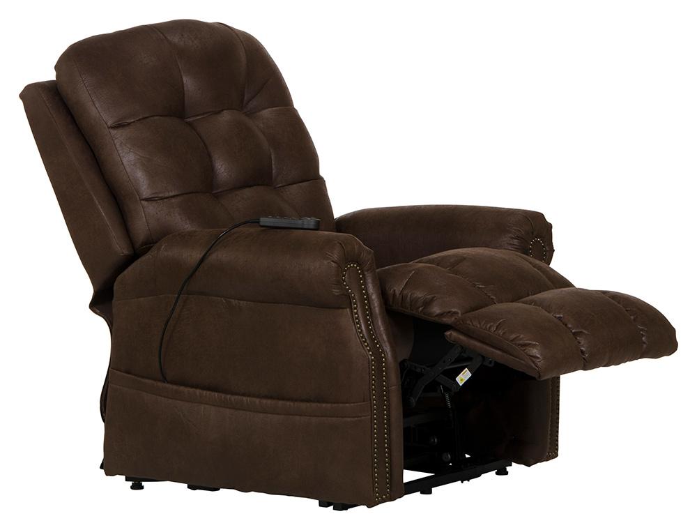 Catnapper - Ramsey Power Lift Lay Flat Recliner w/Heat & Massage in Sable - 4857122709302709 veiw 1