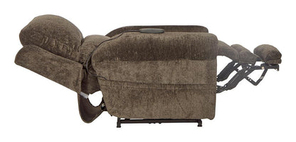 Catnapper - Warner Power Headrest w/Lumbar Power Lift Lay Flat Recliner w/Dual Motor & Extended Ottoman in Tiger's Eye - 764862/1724-38 veiw 3