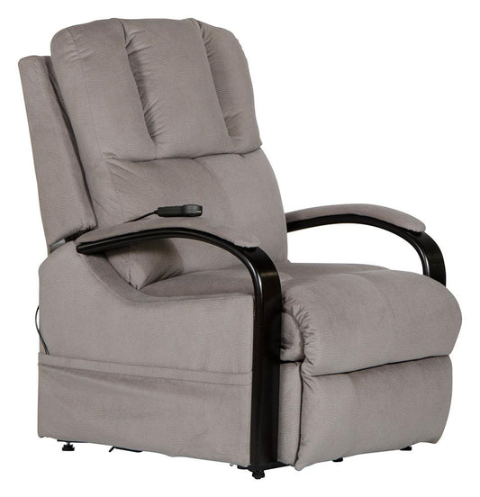 Catnapper - Chandler Power Lift Recliner w/Heat & Massage in Aluminum - 4863152828 veiw 1