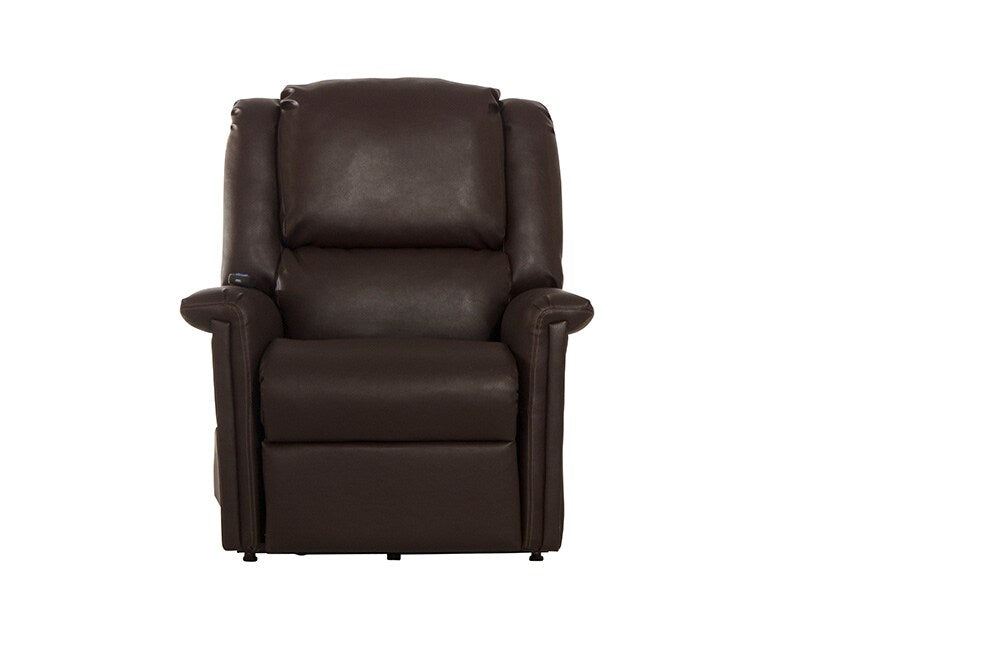 Catnapper - Elsie Power Lift Lay Flat Recliner - Hospital Grade PU in Chocolate - 4897/1207-09 veiw 3