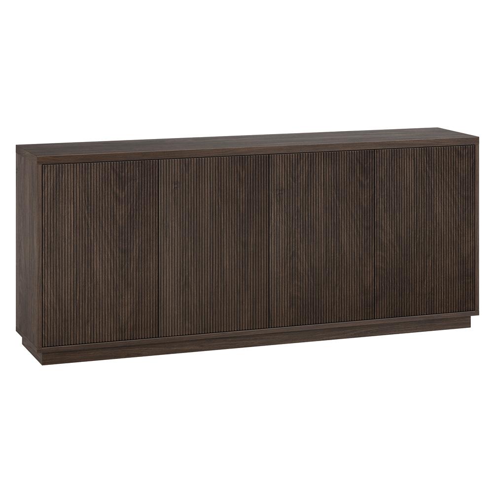 Hudson & Canal - Alston 68in Wide Rectangular Buffet Table in Alder Brown - BF2175 veiw 1