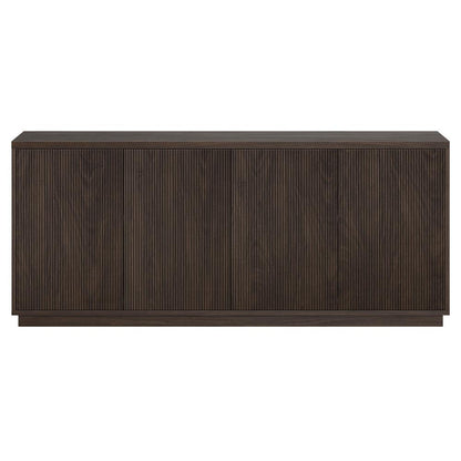 Hudson & Canal - Alston 68in Wide Rectangular Buffet Table in Alder Brown - BF2175 veiw 2