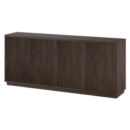Hudson & Canal - Alston 68in Wide Rectangular Buffet Table in Alder Brown - BF2175 veiw 3