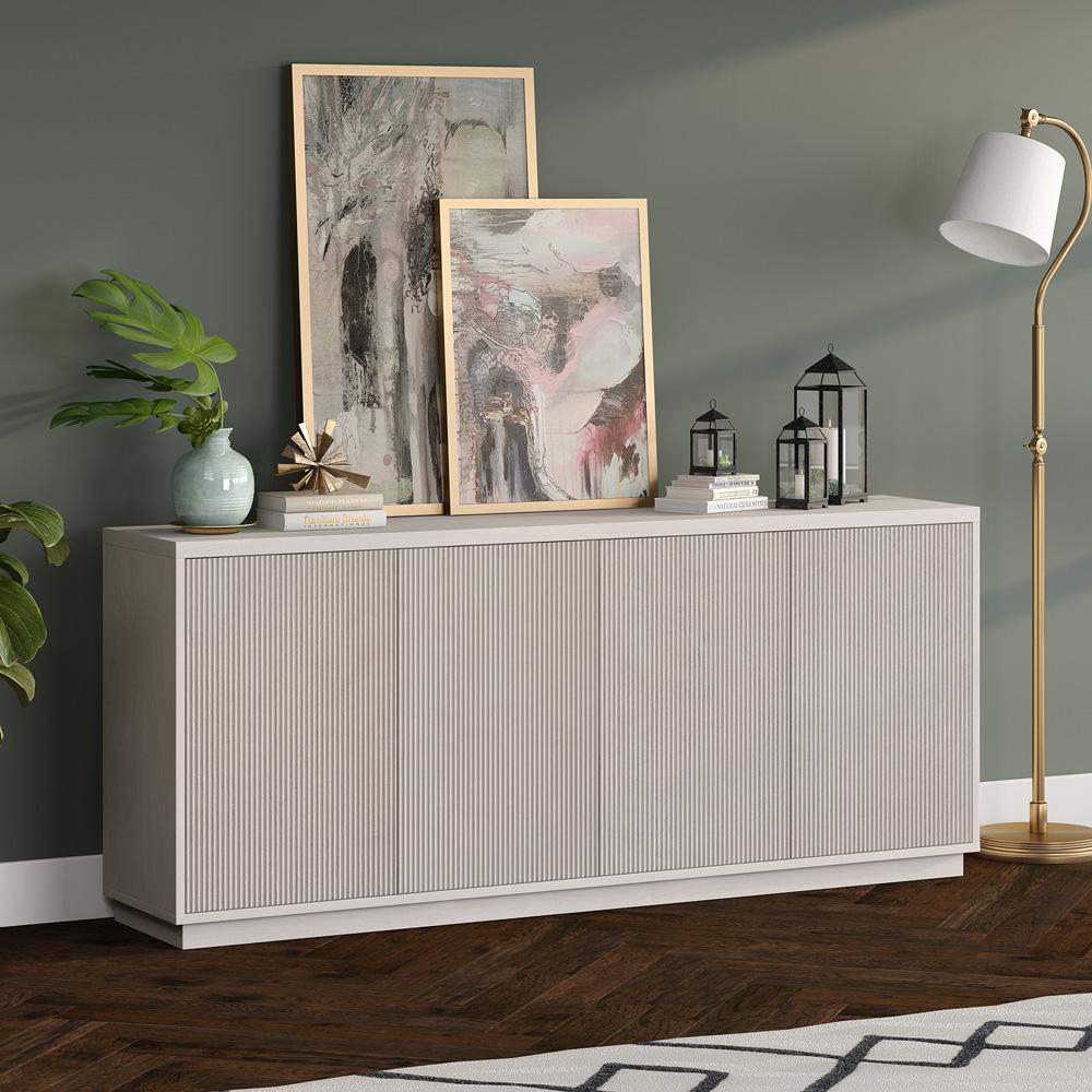 Hudson & Canal - Alston 68in Wide Rectangular Buffet Table in Alder White - BF2174 veiw 5