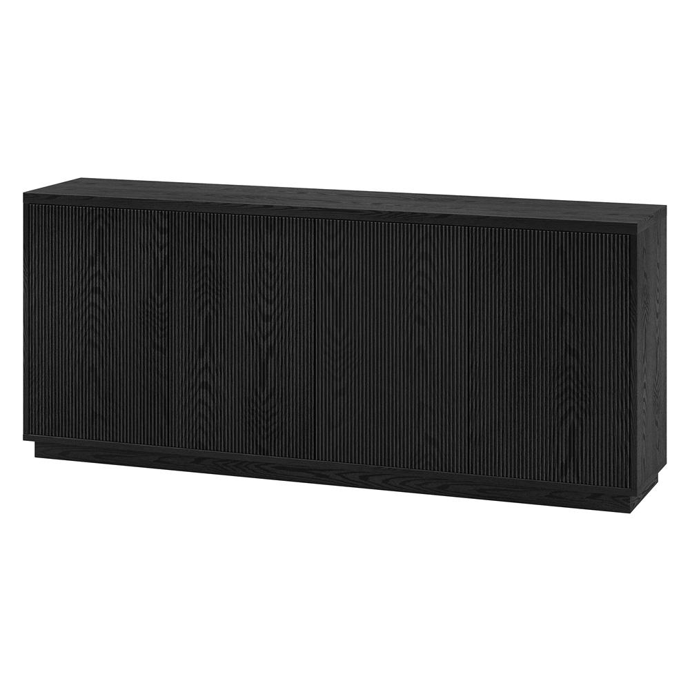 Hudson & Canal - Alston 68in Wide Rectangular Buffet Table in Black Grain - BF2173 veiw 3