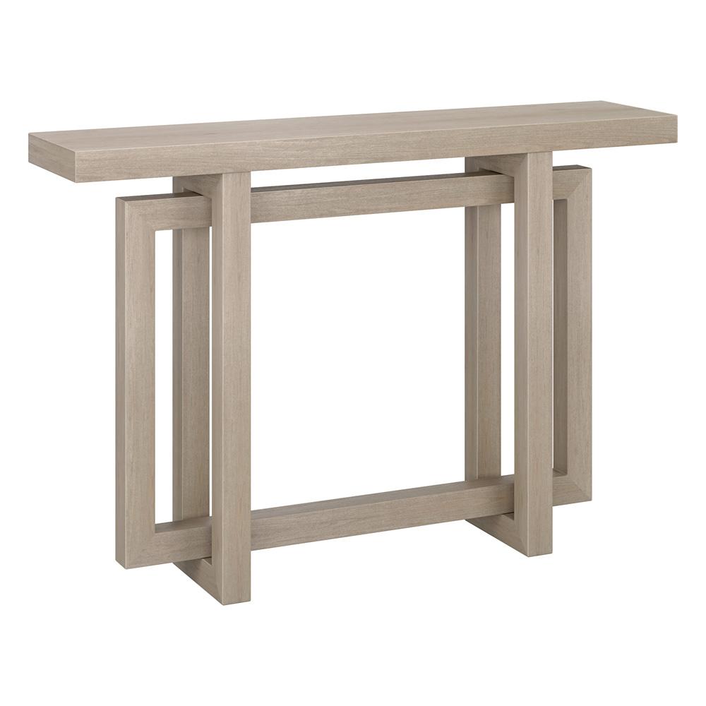 Hudson & Canal - Breslow 44in Wide Rectangular Console Table in Alder White - AT2259 veiw 1