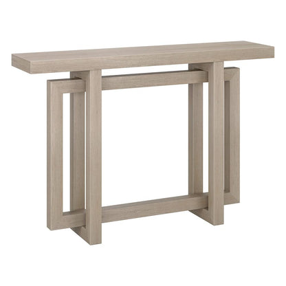 Hudson & Canal - Breslow 44in Wide Rectangular Console Table in Alder White - AT2259 veiw 1