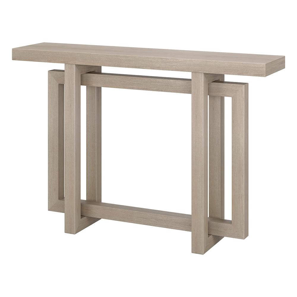 Hudson & Canal - Breslow 44in Wide Rectangular Console Table in Alder White - AT2259 veiw 3
