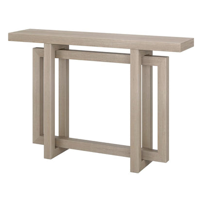 Hudson & Canal - Breslow 44in Wide Rectangular Console Table in Alder White - AT2259 veiw 3