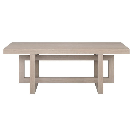 Hudson & Canal - Breslow 47in Wide Rectangular Coffee Table in Alder White - CT2261 veiw 2