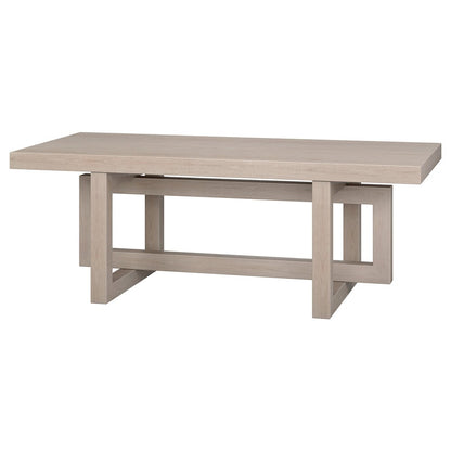 Hudson & Canal - Breslow 47in Wide Rectangular Coffee Table in Alder White - CT2261 veiw 3