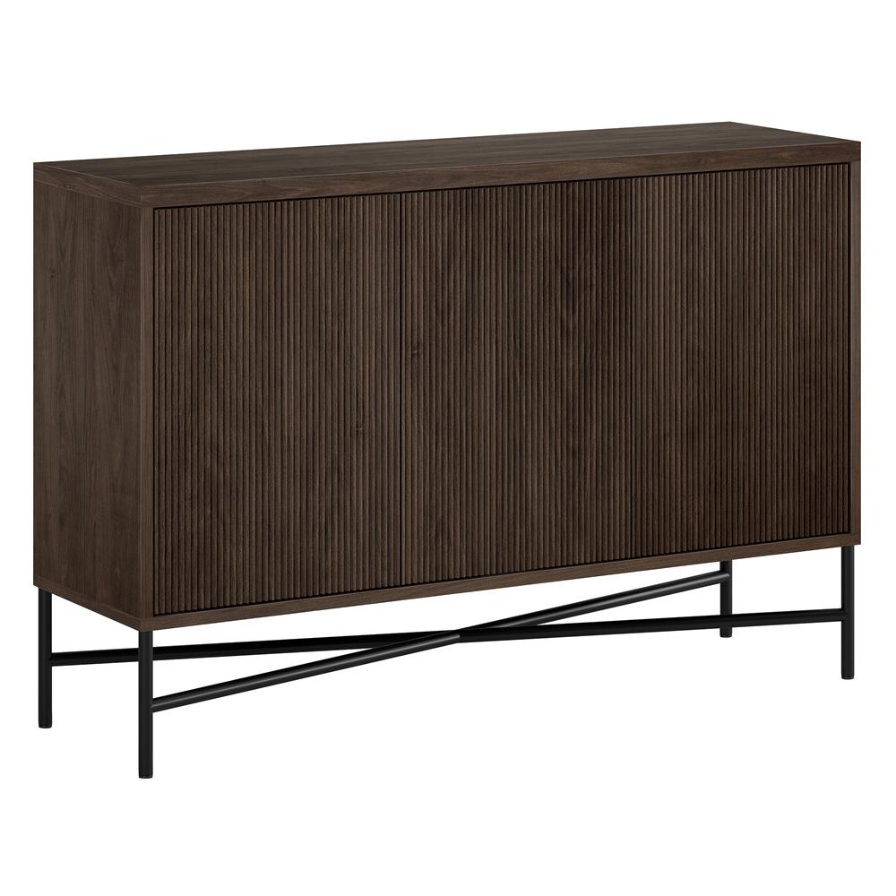 Hudson & Canal - Brighton 48in Wide Rectangular Buffet Table in Alder Brown - BF2206 veiw 1