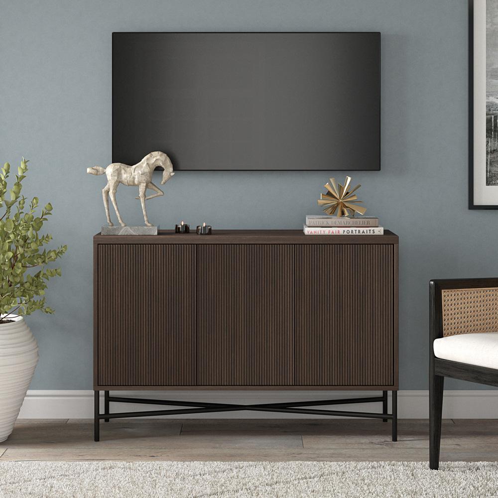 Hudson & Canal - Brighton 48in Wide Rectangular Buffet Table in Alder Brown - BF2206 veiw 8
