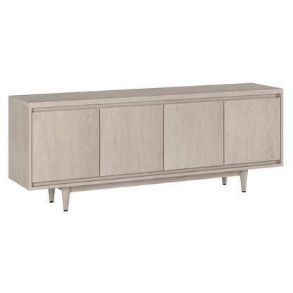 Hudson & Canal - Duran Rectangular TV Stand for TVs up to 75in in Alder White - TV2238 veiw 1