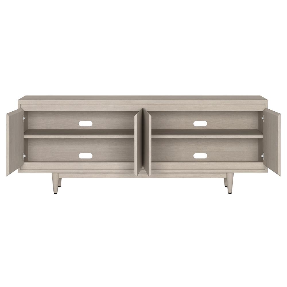 Hudson & Canal - Duran Rectangular TV Stand for TVs up to 75in in Alder White - TV2238 veiw 4