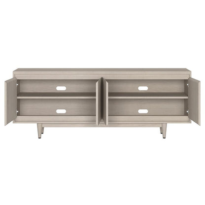 Hudson & Canal - Duran Rectangular TV Stand for TVs up to 75in in Alder White - TV2238 veiw 4