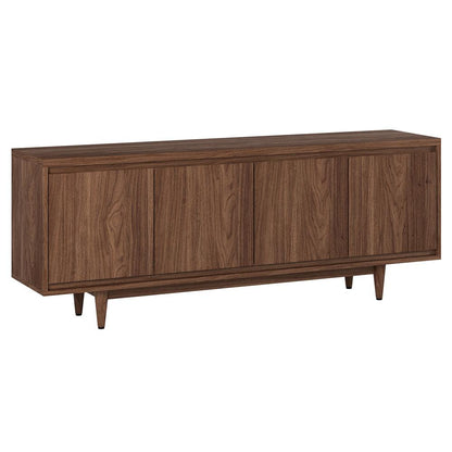 Hudson & Canal - Duran Rectangular TV Stand for TVs up to 75in in Satin Walnut - TV2237 veiw 1