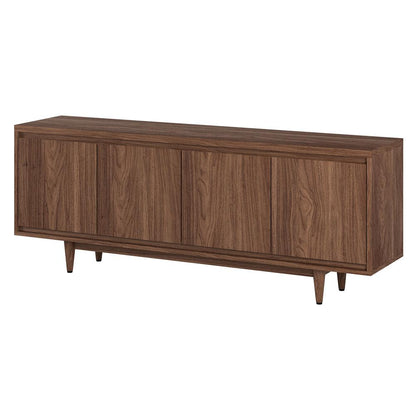 Hudson & Canal - Duran Rectangular TV Stand for TVs up to 75in in Satin Walnut - TV2237 veiw 3