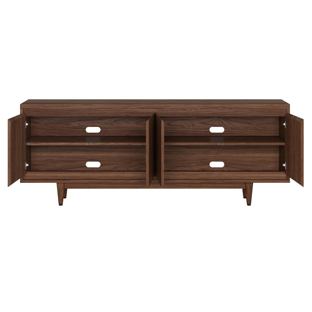 Hudson & Canal - Duran Rectangular TV Stand for TVs up to 75in in Satin Walnut - TV2237 veiw 4