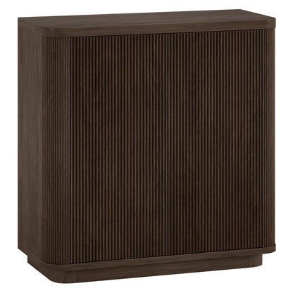 Hudson & Canal - Easton 32in Wide Rectangular Accent Cabinet in Alder Brown - AC2227 veiw 1
