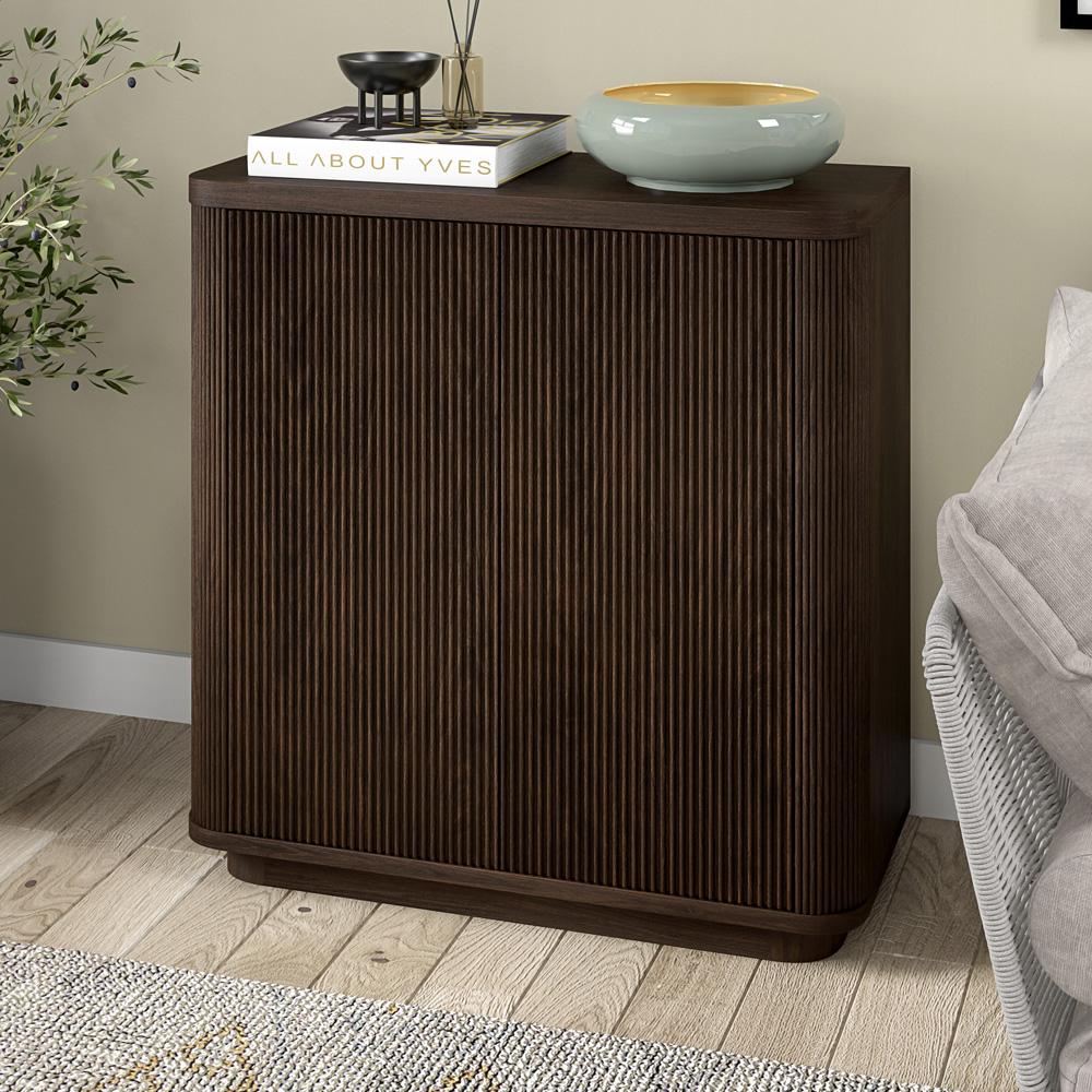 Hudson & Canal - Easton 32in Wide Rectangular Accent Cabinet in Alder Brown - AC2227 veiw 6